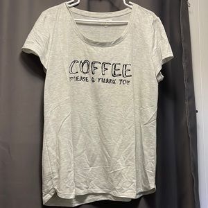 Cute T-shirt for coffee lovers